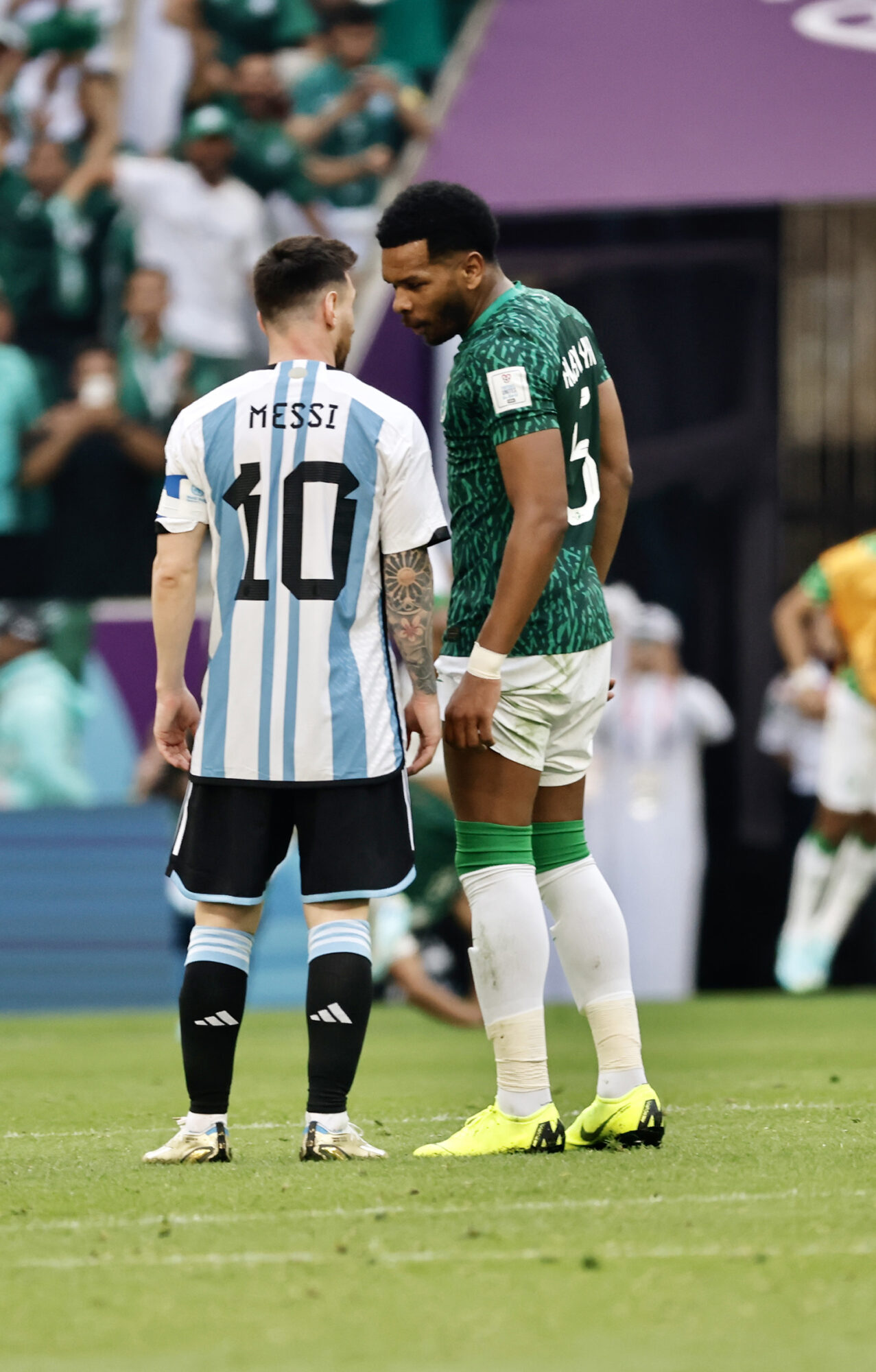 Snap Taste Photos Highlights Of Saudi Arabia Vs Argentina Match At