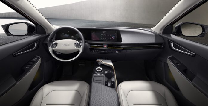 Kia revealed the First images of the exterior and interior design of EV6