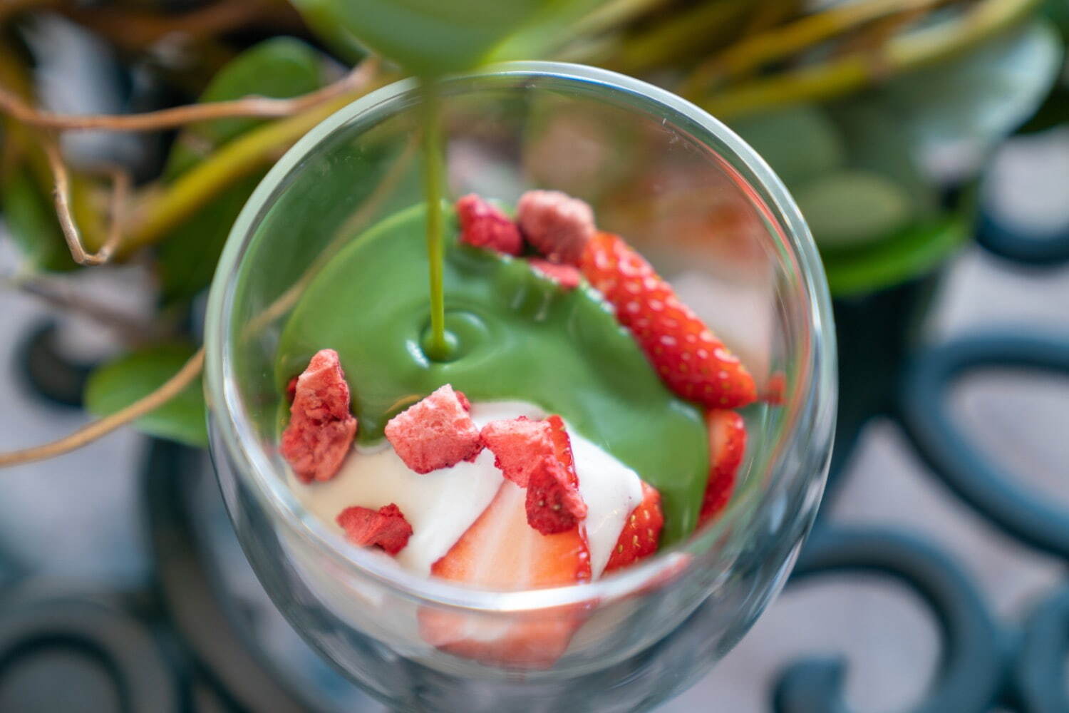 Matcha and Strawberry Le Jardin Sucre Afternoon Tea at Conrad Osaka