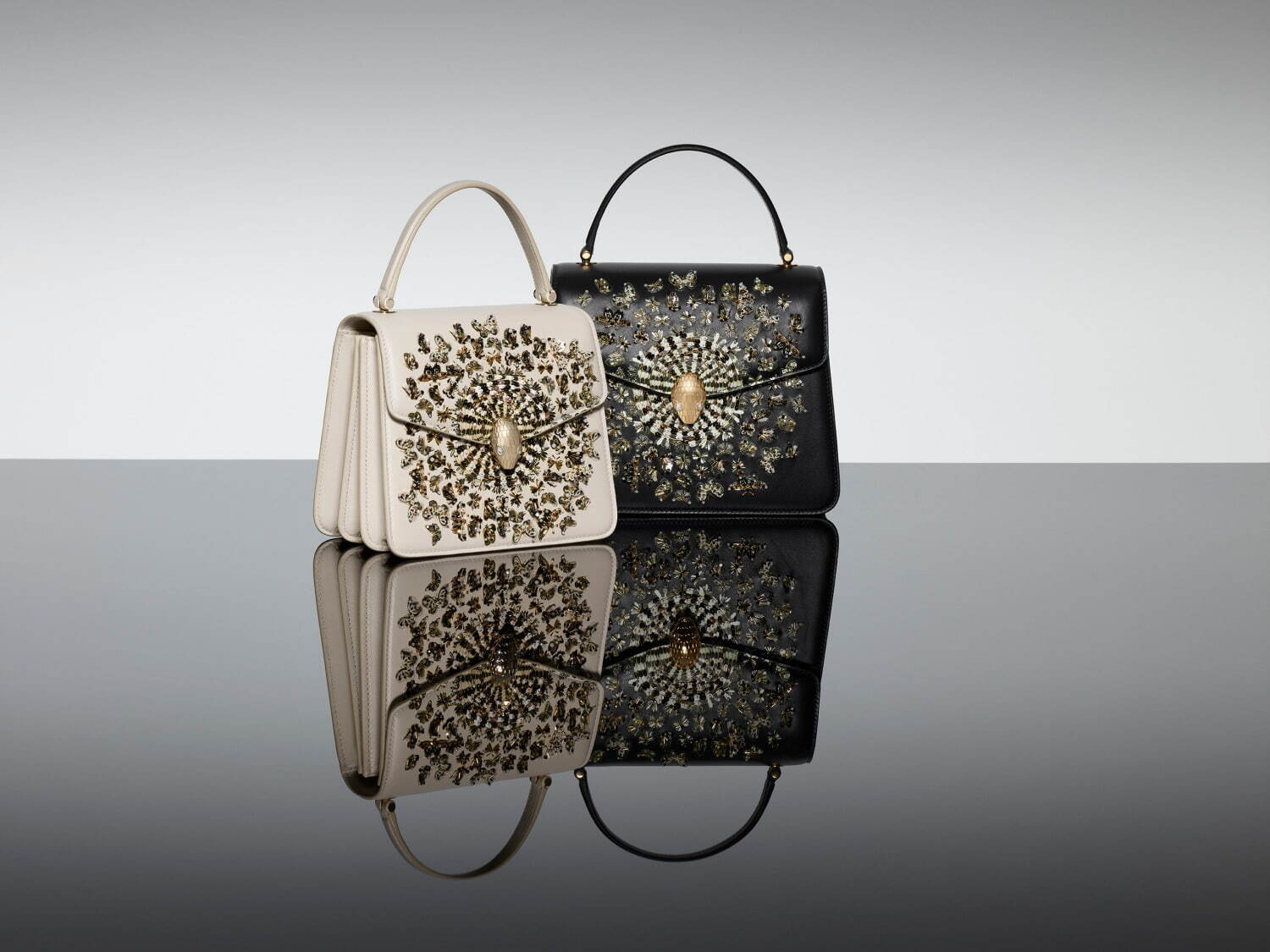 Bvlgari x Mary Katrantzou Serpenti Metamorphosis bag