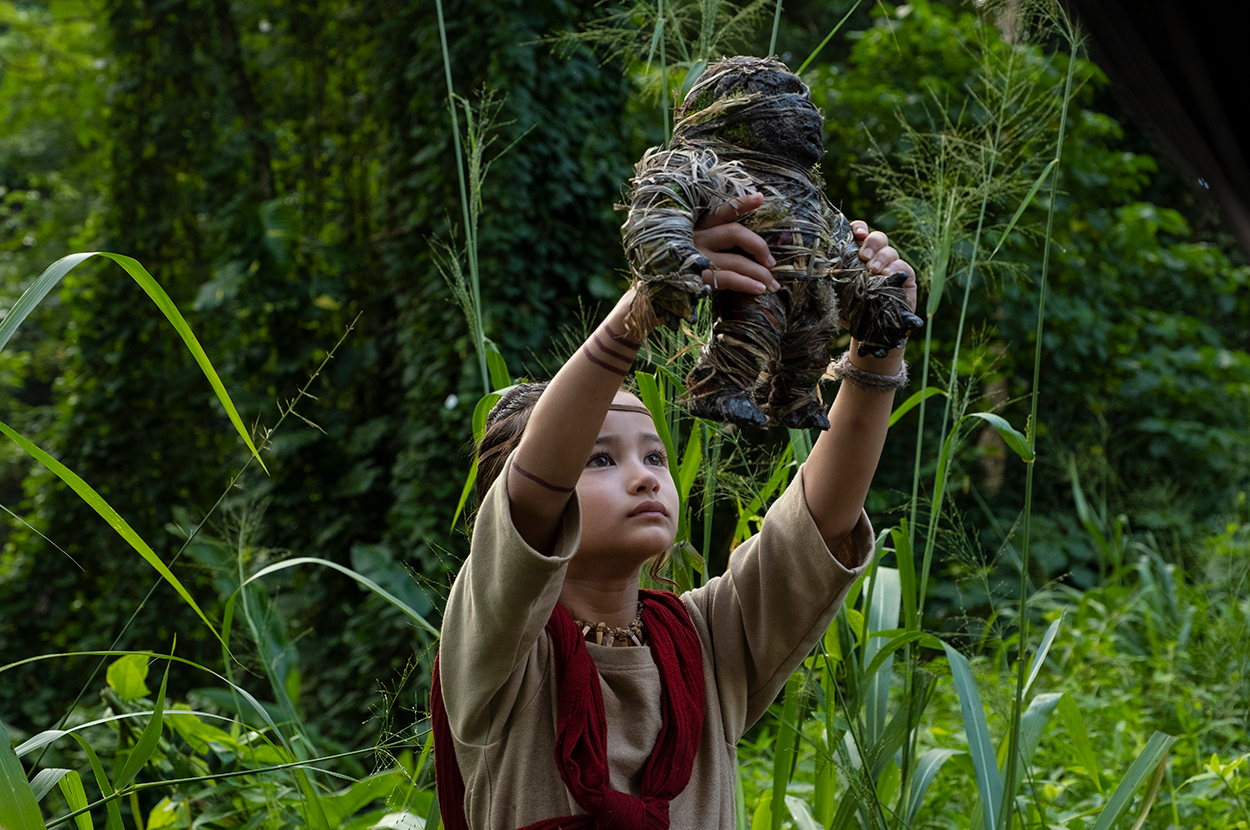 KAYLEE HOTTLE as Jia in Warner Bros. Pictures’ and Legendary Pictures’ action adventure “GODZILLA VS. KONG,” a Warner Bros. Pictures and Legendary release.