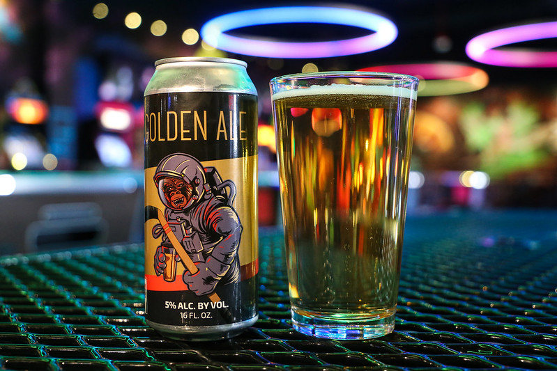 Golden Ale at Emporium Arcade Bar