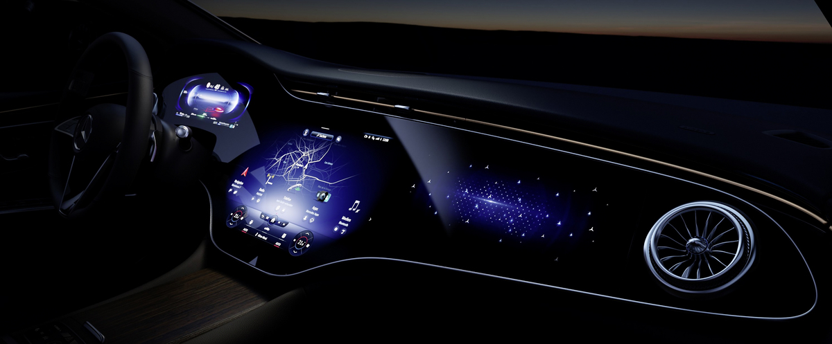 Mercedes-Benz EQS interior