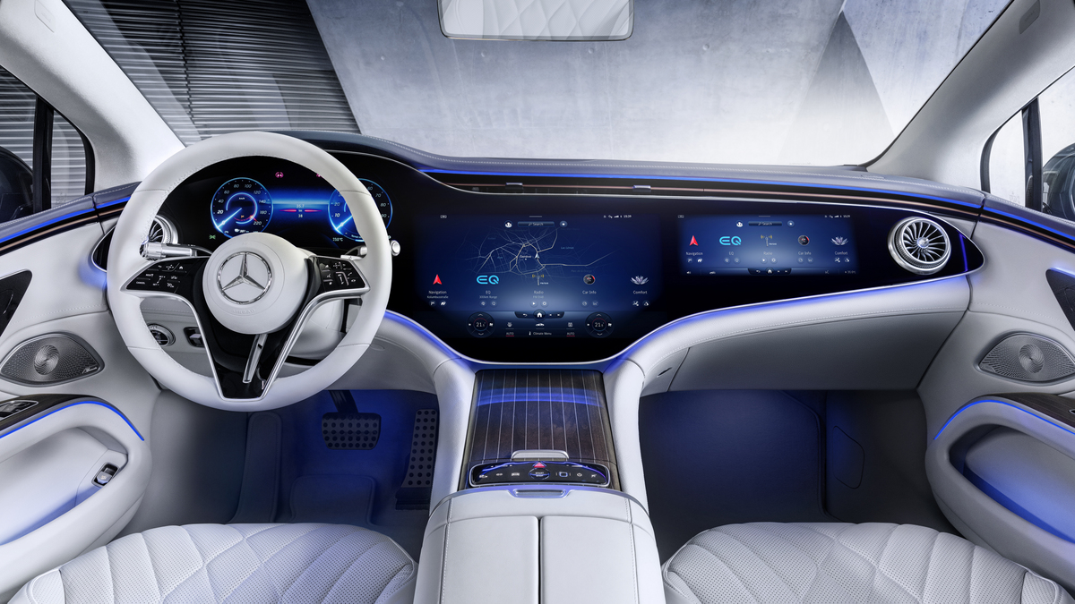 Mercedes-Benz EQS interior