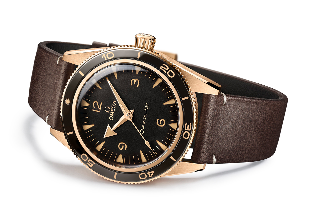 2021 OMEGA The Bronze Gold Model of Seamaster 300