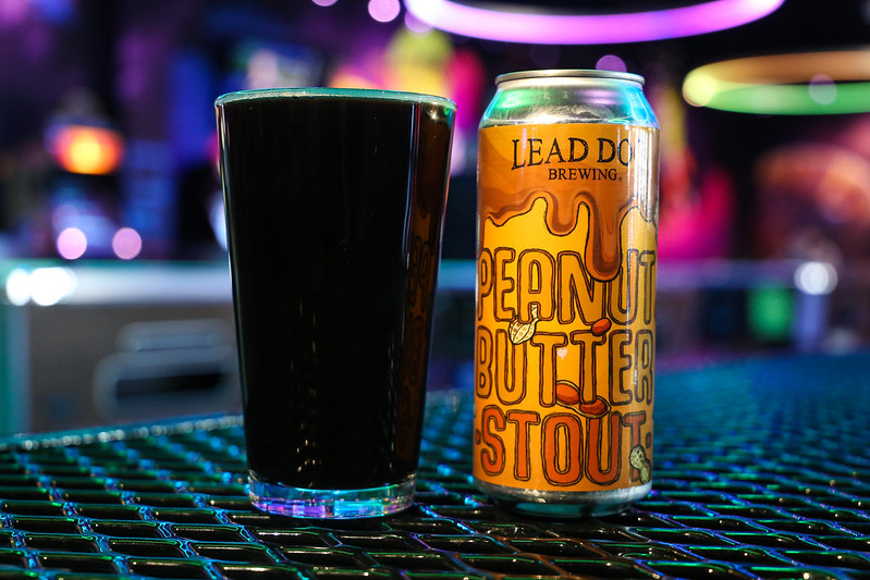 Peanut butter stout at Emporium Arcade Bar