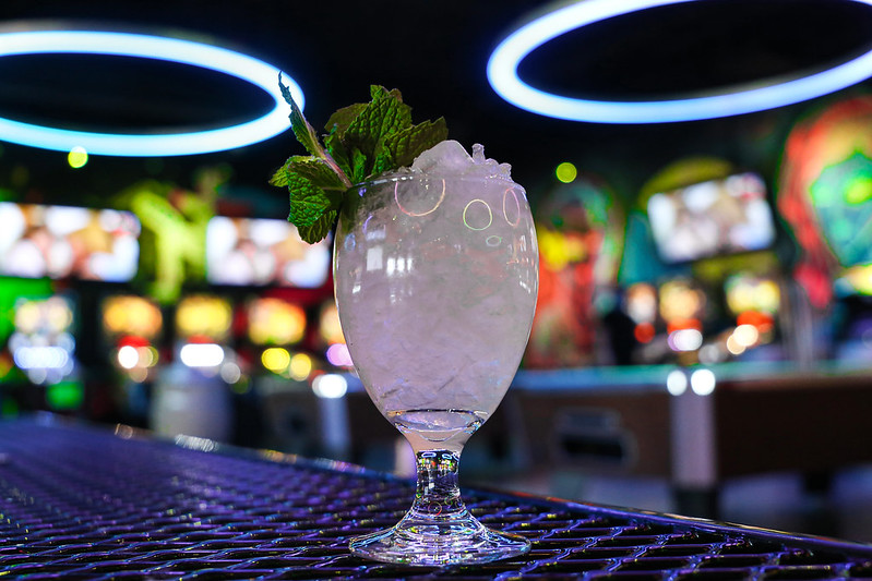 Pineapple Mojito at Emporium Arcade Bar