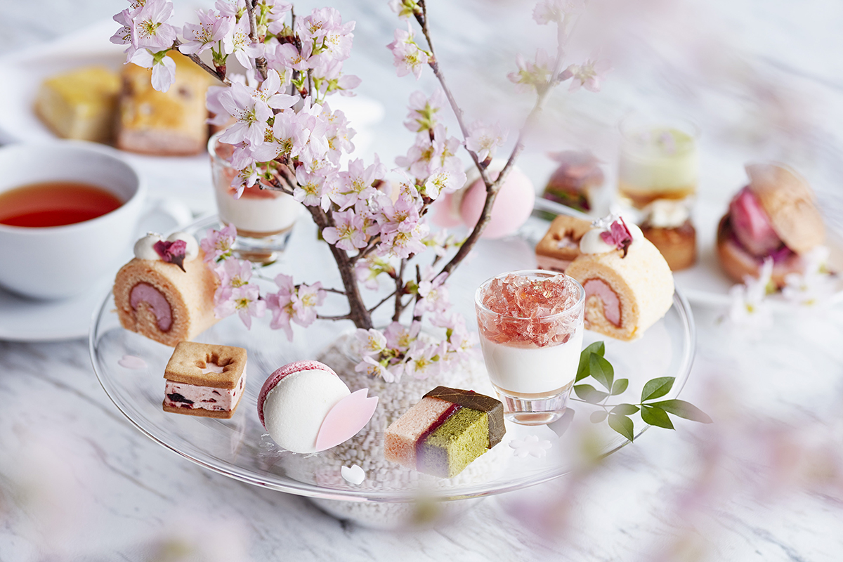 Sakura Afternoon Tea at Four Seasons Hotel Kyoto