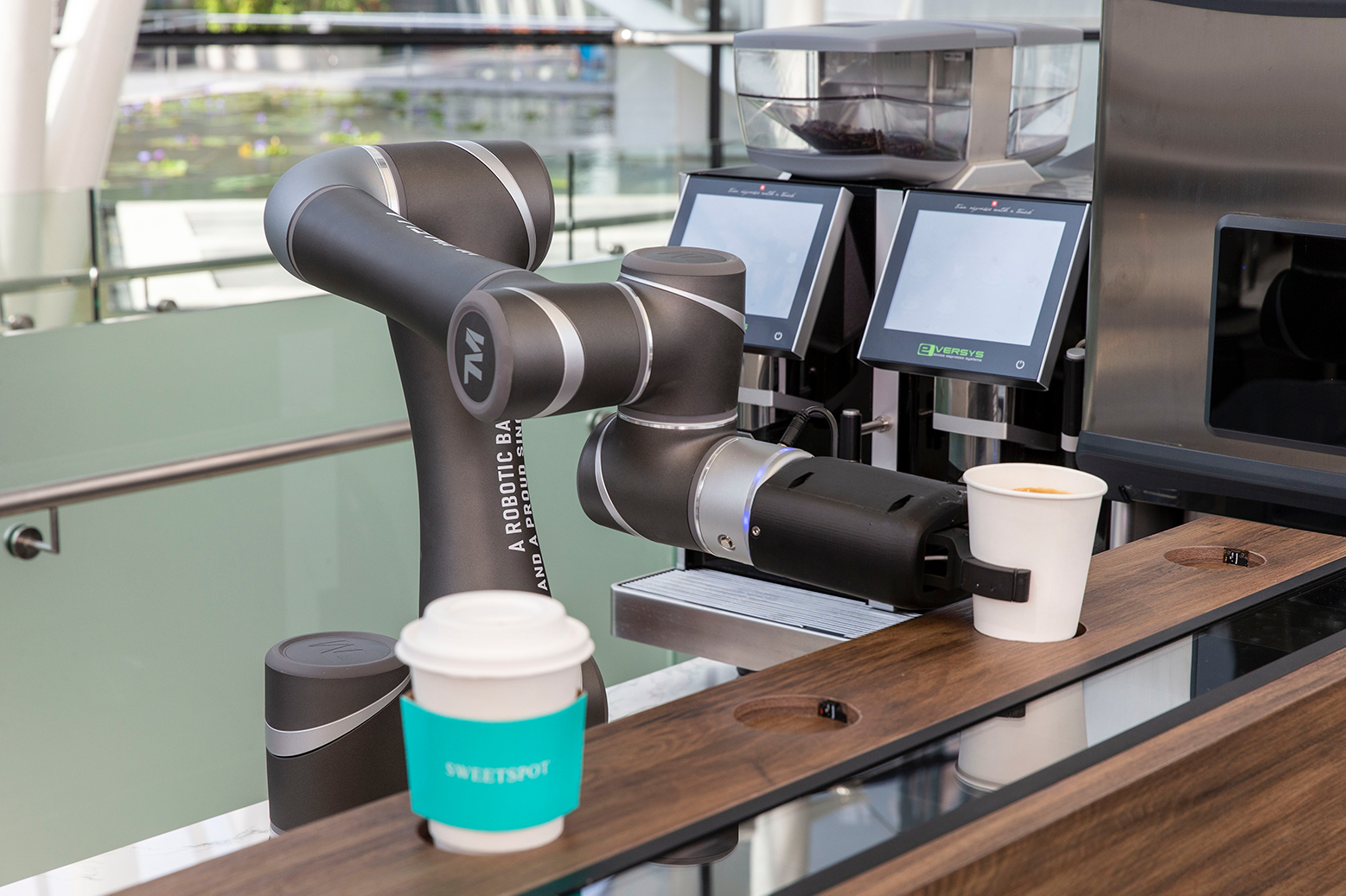 SweetSpot at ASM Robotic barista (Marina Bay Sands)