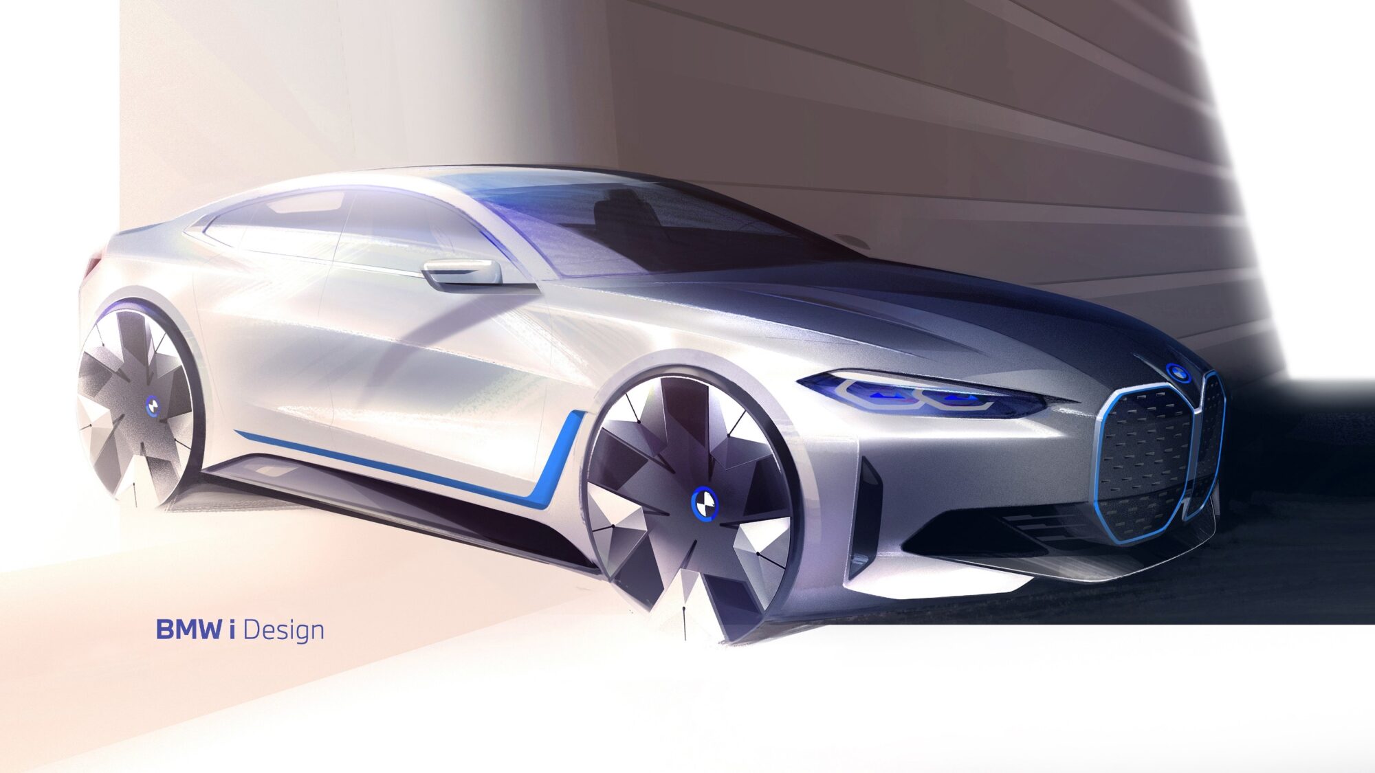 BMW i4 sketch