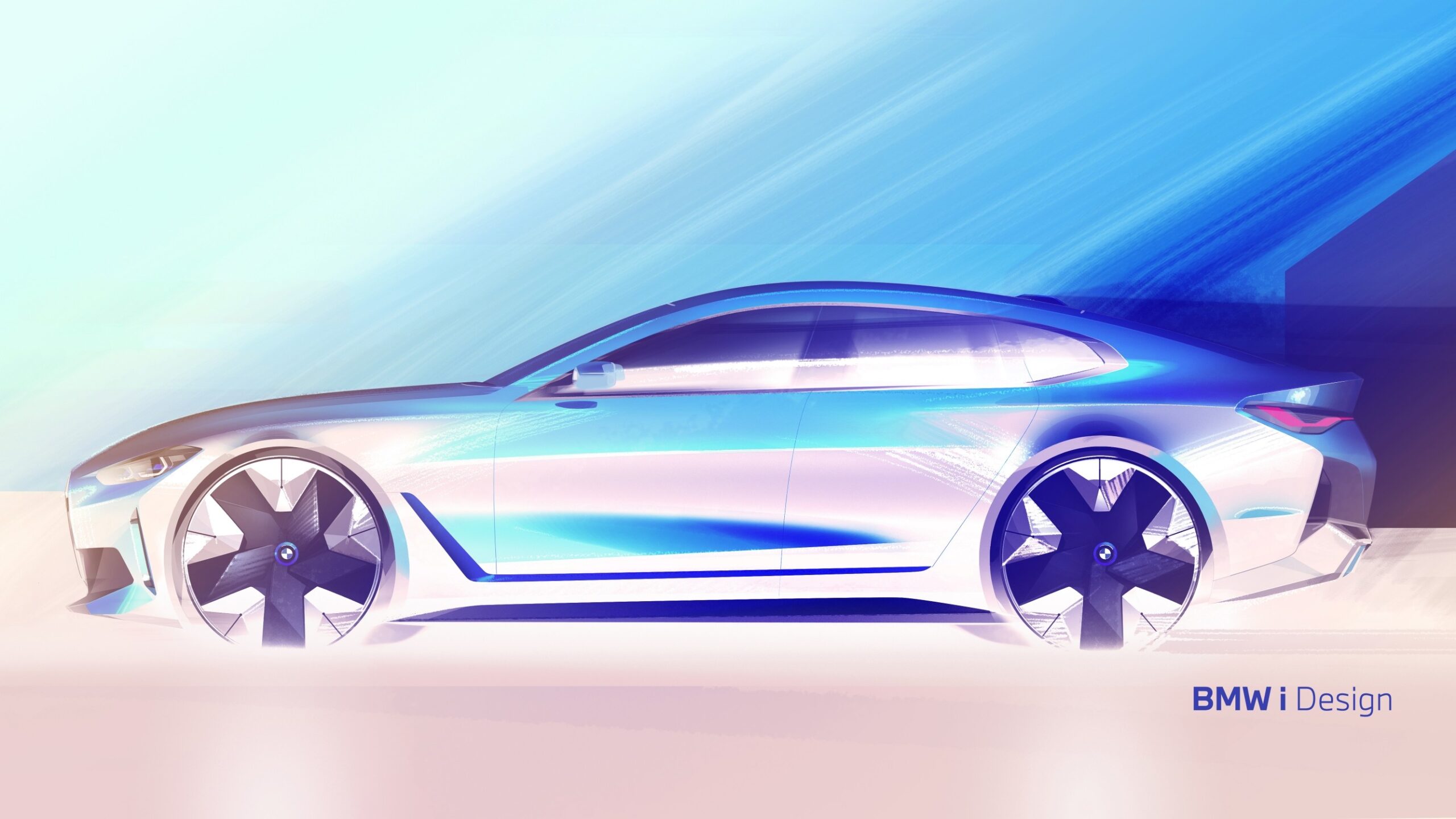 BMW i4 sketch 