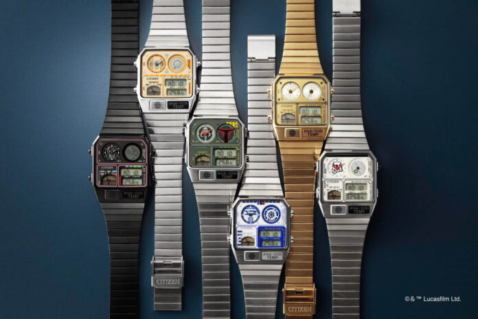 Citizen x Star Wars Limited Edition watches collection