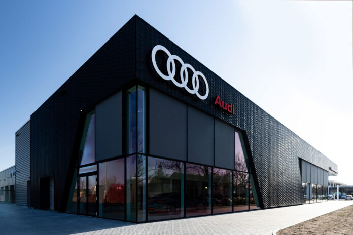 Audi flagship store in Munich