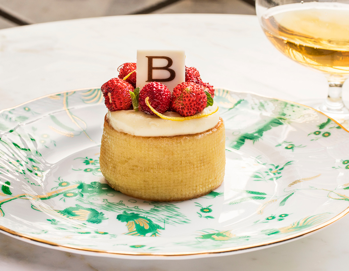 BABÀ CREMA E FRAGOLE from La Pasticceria by Chef Niko Romito