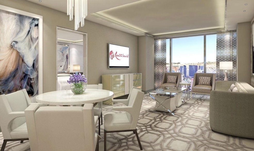 Crockfords Las Vegas - One Bedroom Suite Rendering