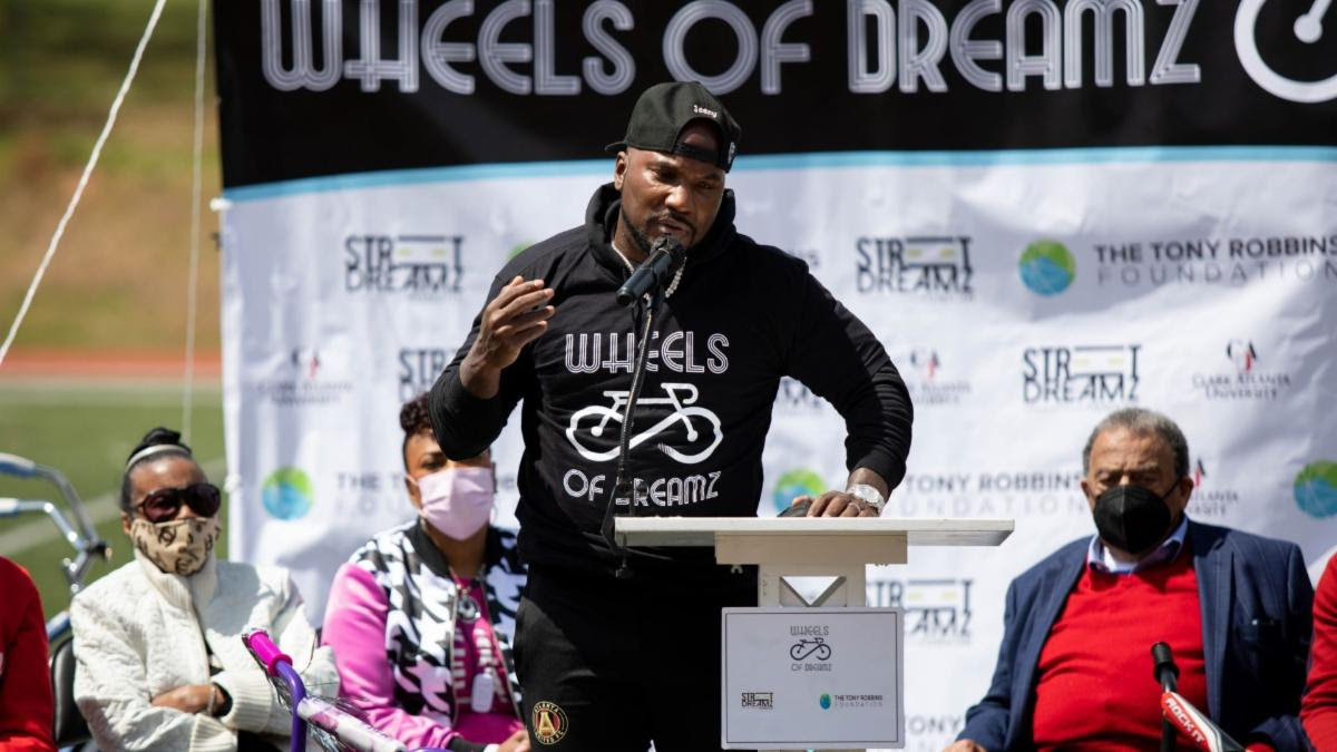 Jay "Jeezy" Jenkins at Street Dreamz Foundation event