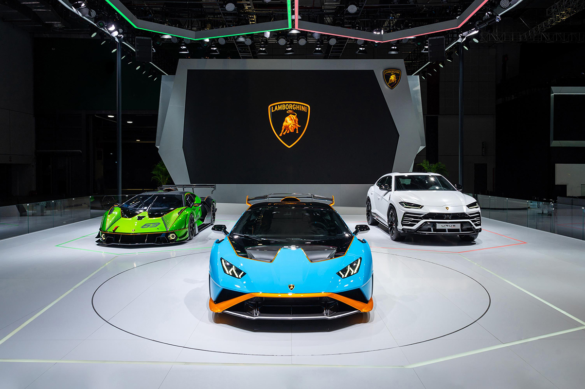 Lamborghini at Auto Shanghai 2021