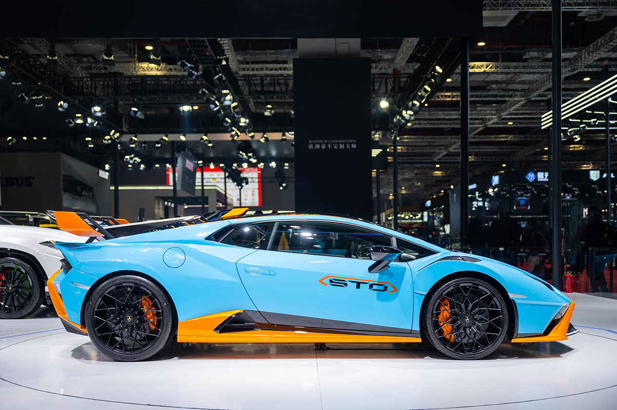 Lamborghini Huracán STO at Auto Shanghai 2021