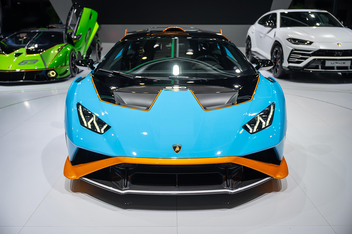 Lamborghini Huracán STO at Auto Shanghai 2021