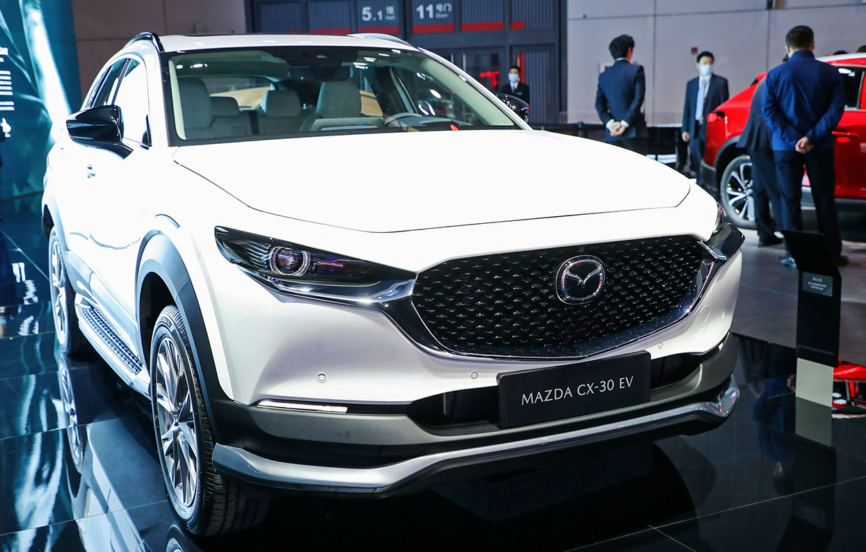 Mazda CX-30 EV at Auto Shanghai 2021