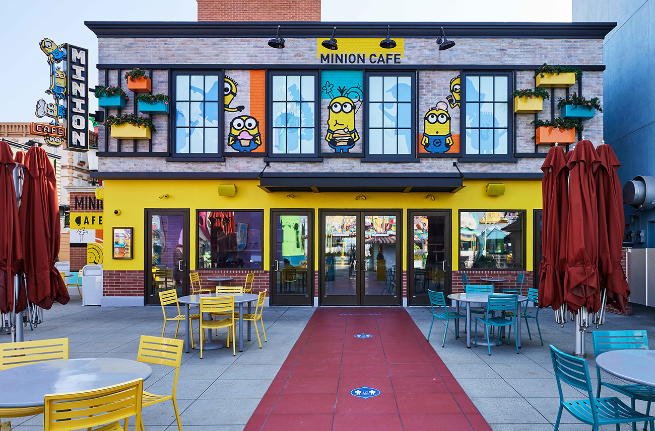 Minion Cafe at Universal Studios Hollywood