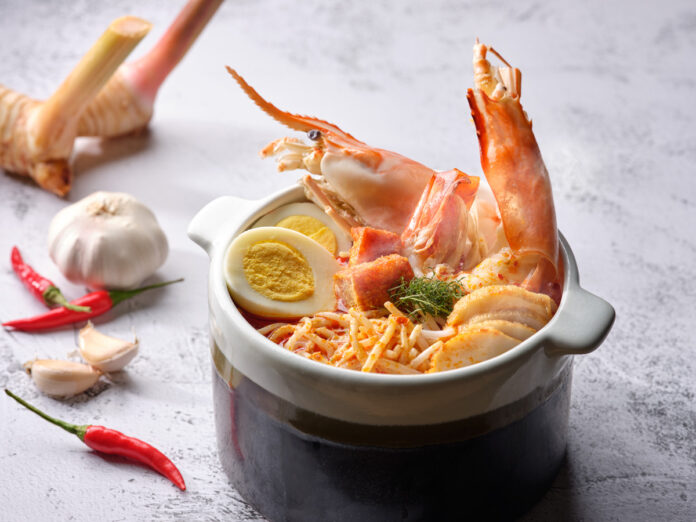 River Prawn Laksa at PARKROYAL on Beach Road