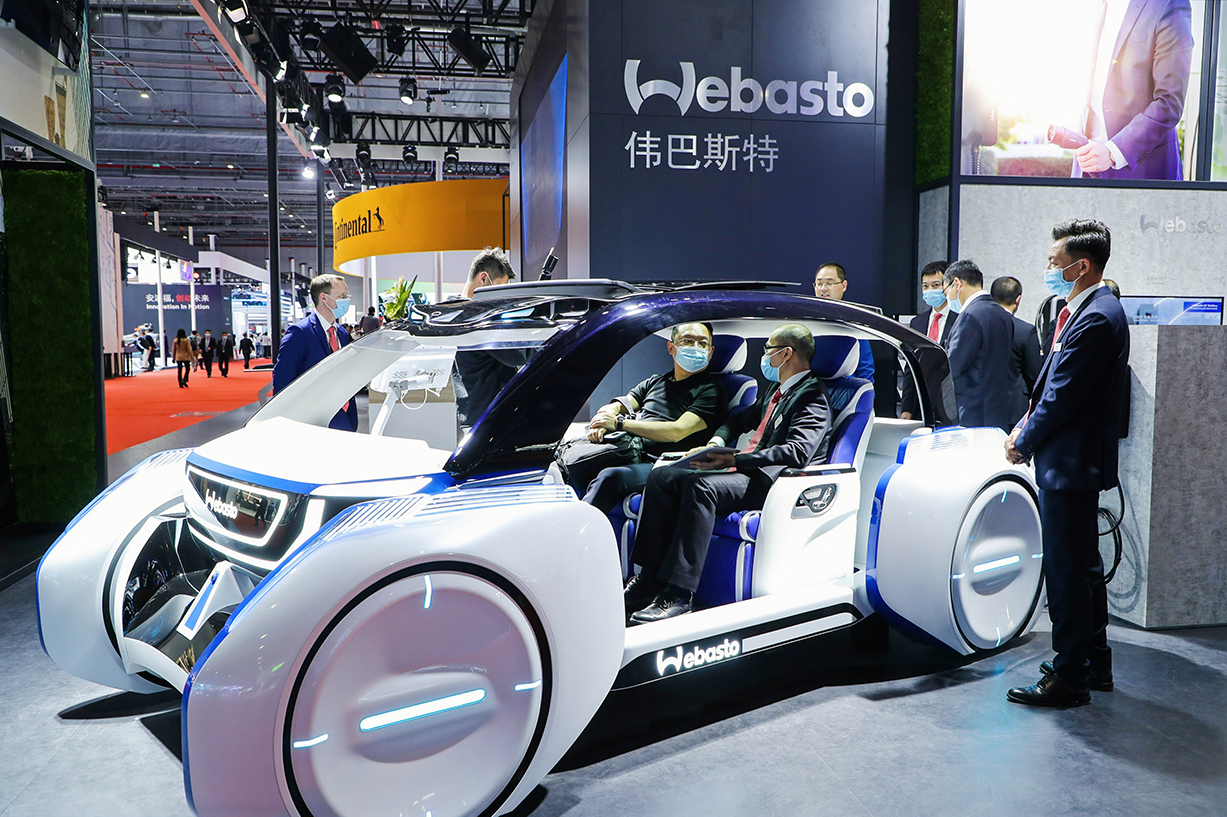 Webasto at Auto Shanghai 2021