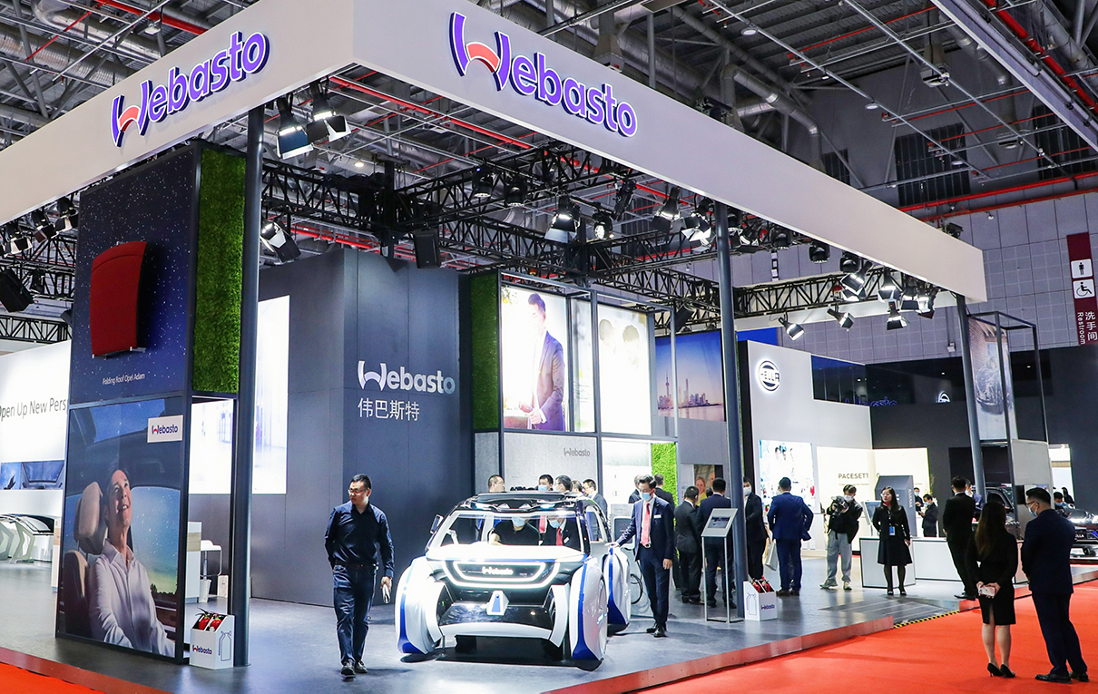 Webasto at Auto Shanghai 2021