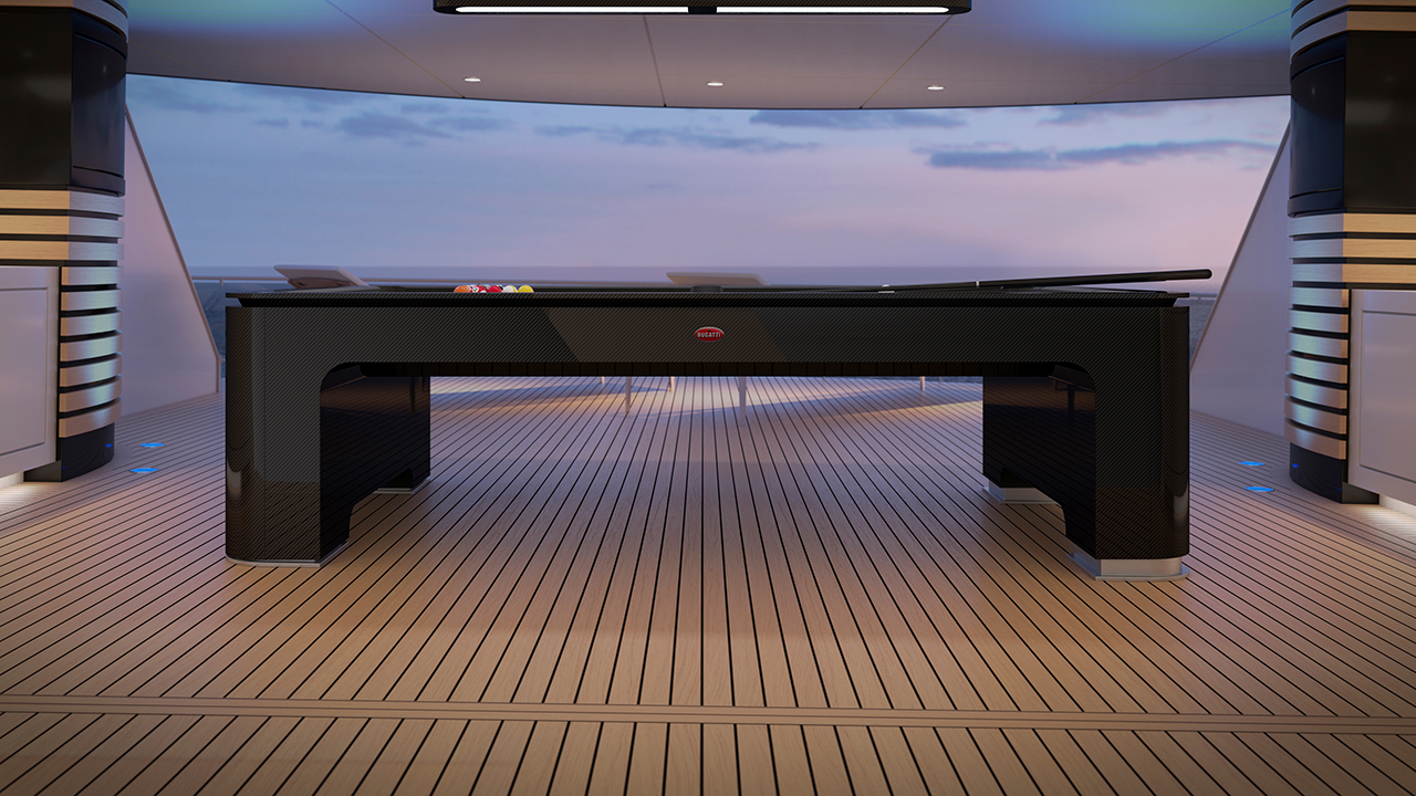 Bugatti Pool Table from Bugatti Lifestyle collection