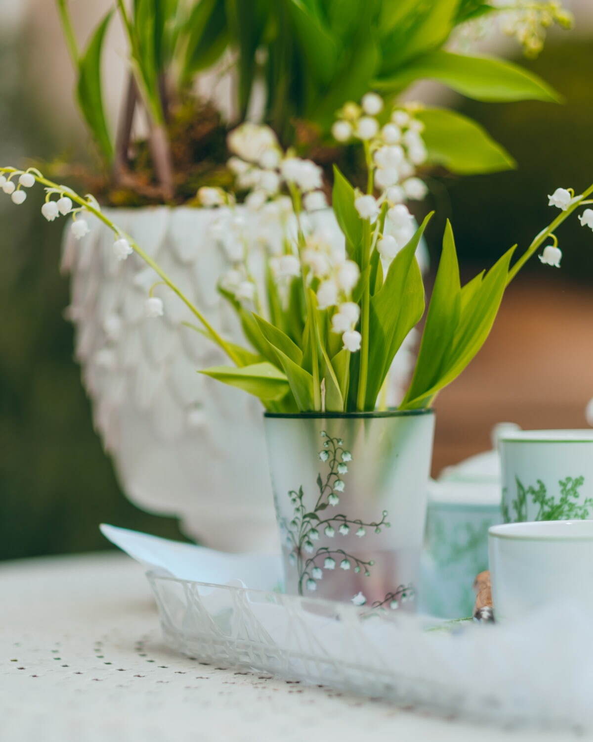 Lily of the Valley Tableware collection from Dior