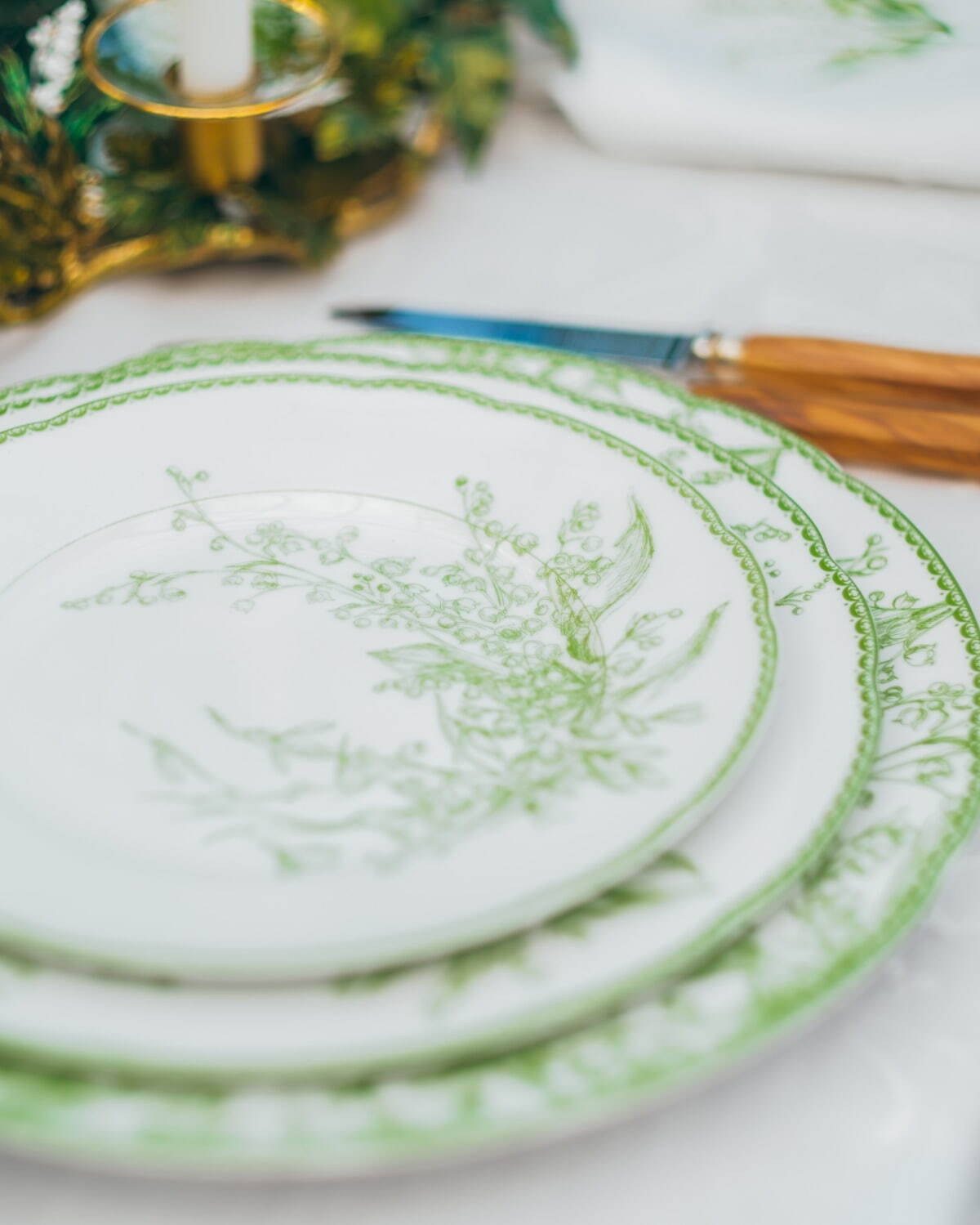 Lily of the Valley Tableware collection from Dior