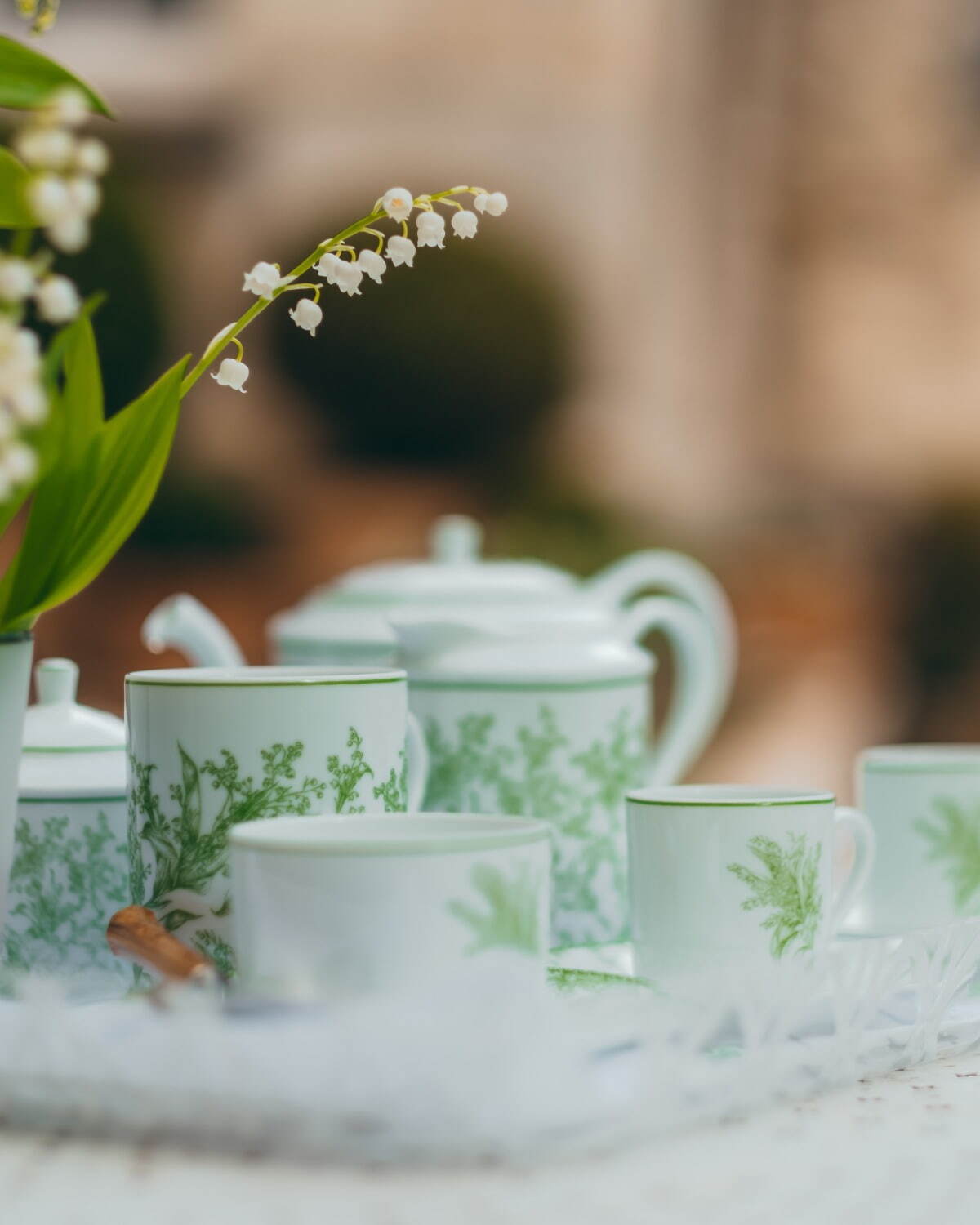 Lily of the Valley Tableware collection from Dior