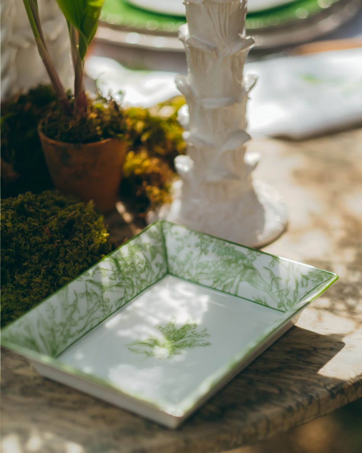 Lily of the Valley Tableware collection from Dior