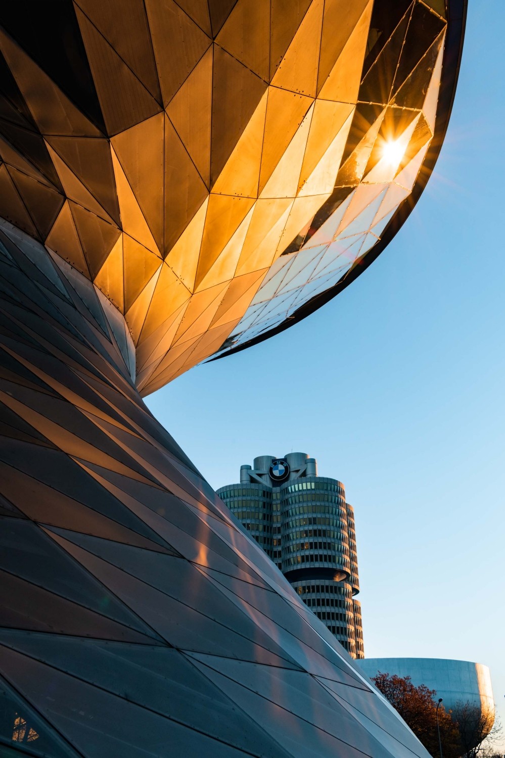 BMW Welt and BMW Museum, exterior view