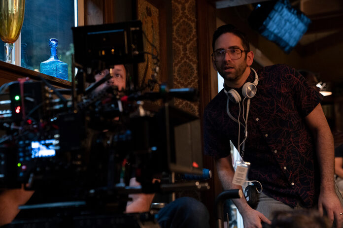 Director MICHAEL CHAVES on the set of New Line Cinema’s horror film “THE CONJURING: THE DEVIL MADE ME DO IT,” a Warner Bros. Pictures release.