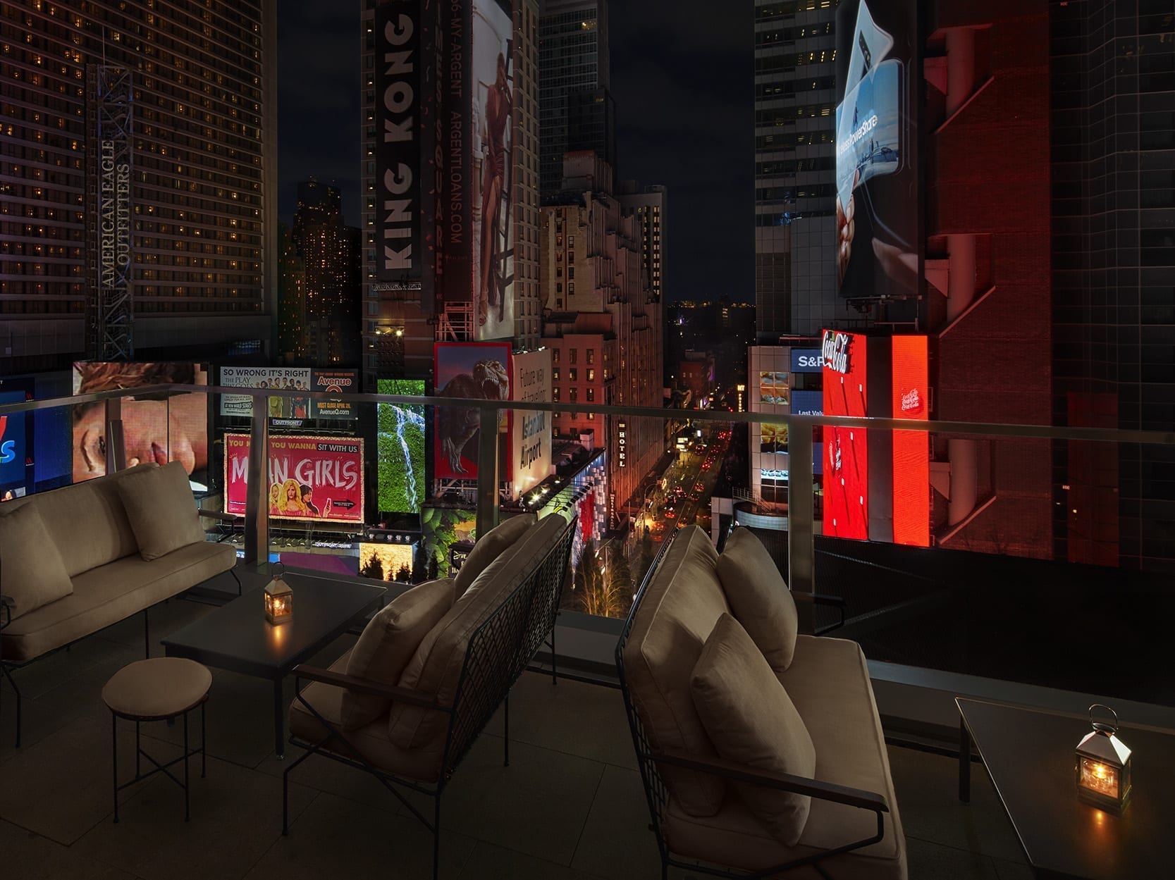 The Times Square EDITION Hotel Lobby Bar Terrace 