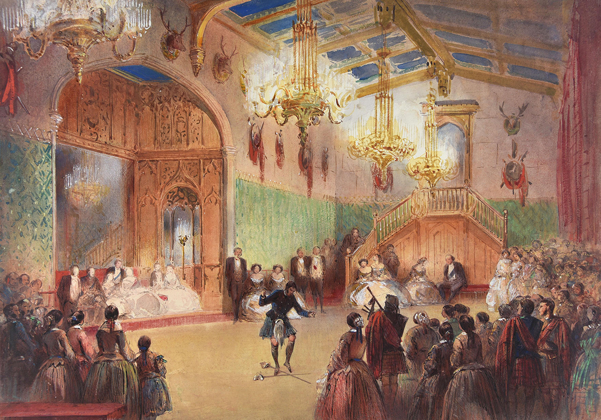 Egron Sellif Lundgren, The Gillies' Ball, c.1859 (Royal Collection Trust/© Her Majesty Queen Elizabeth II 2021)