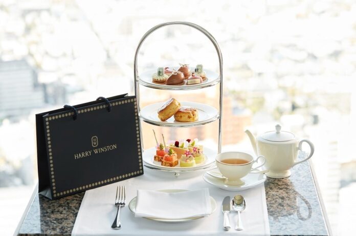 Harry Winston afternoon tea at Park Hyatt Tokyo