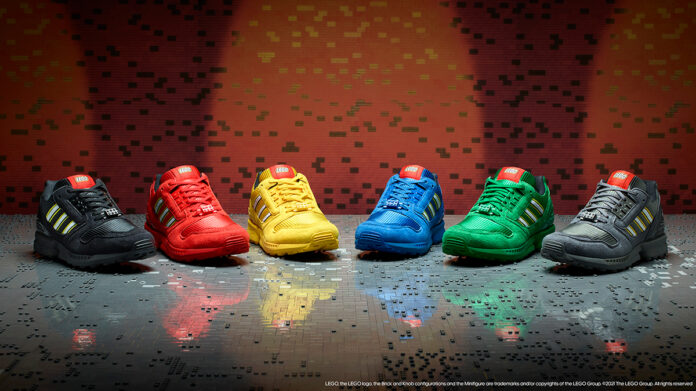 Adidas Originals x LEGO ZX 8000 ‘Bricks’ collection