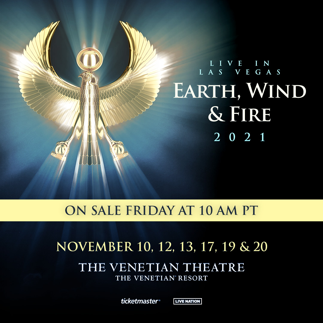 Earth, Wind & Fire will return to The Theatre this November