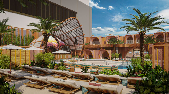 Resorts World Las Vegas - Ayu Dayclub Rendering