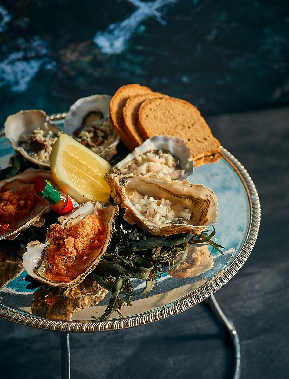 The Savoy Bowmore Solas Oyster Selection