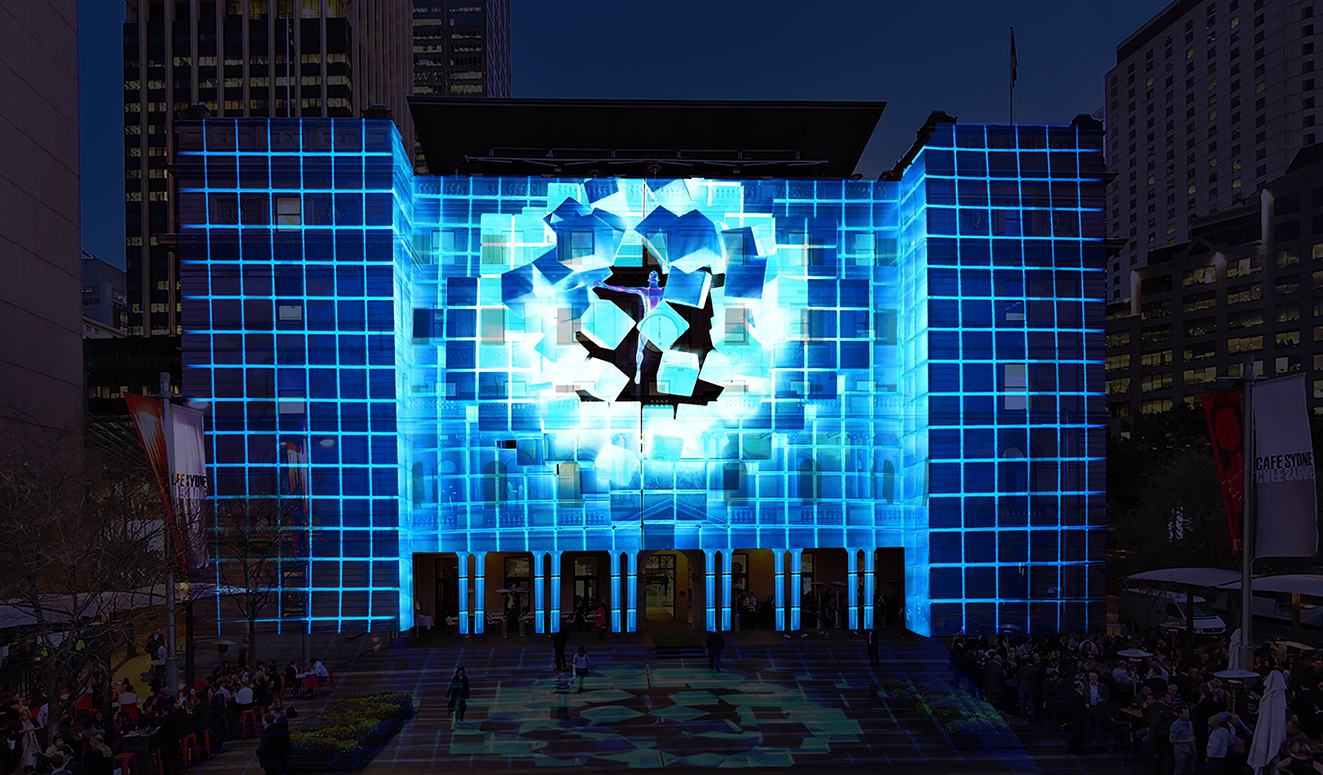 Vivid Sydney 2021 Vorax Customs House Ho Sheung Ning of Treacle Media