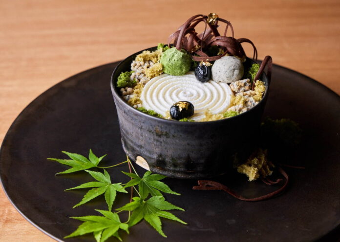 Zen Garden Parfait at Aman Kyoto