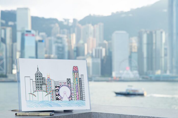 Sip Back & Sketch event in Hong Kong