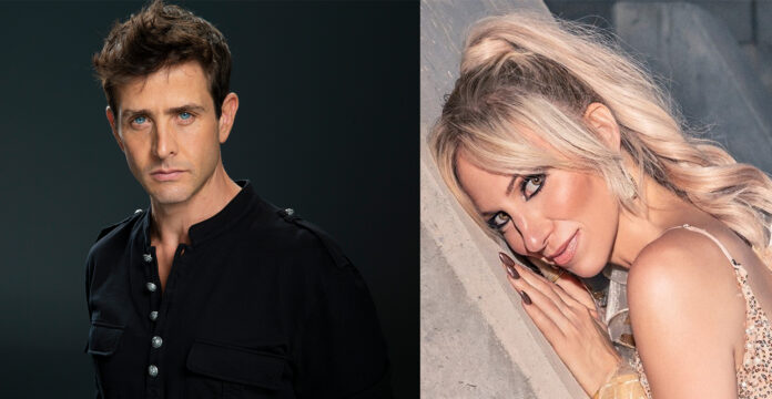 Debbie Gibson and Joey McIntyre