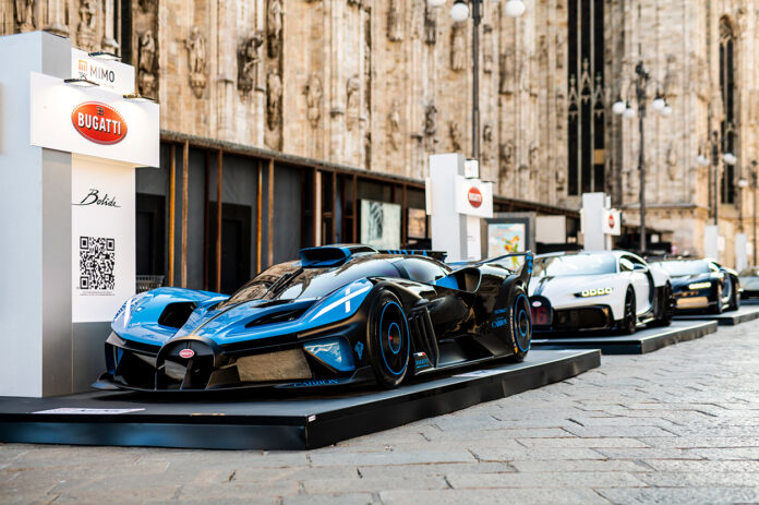 Bugatti Bolide at 2021 Milano Monza Motor Show