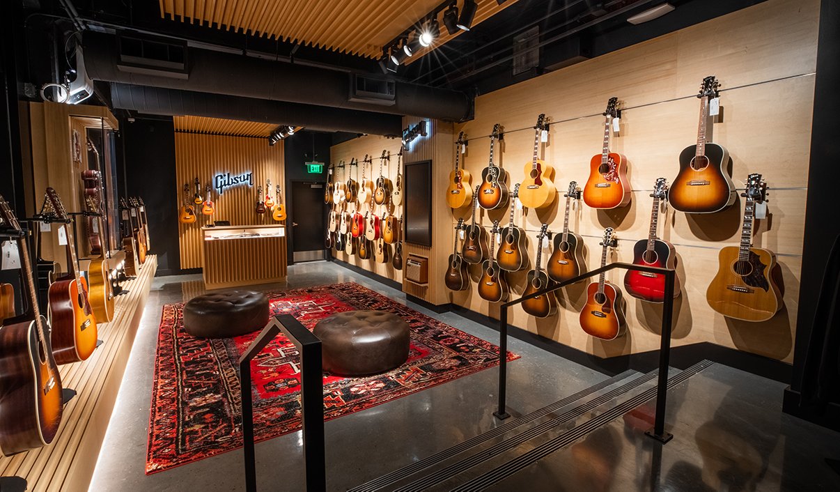 Gibson Garage Interior