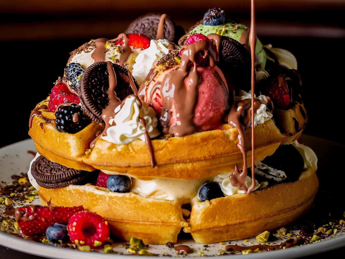 LAVO Gelato Week Waffles and Gelato