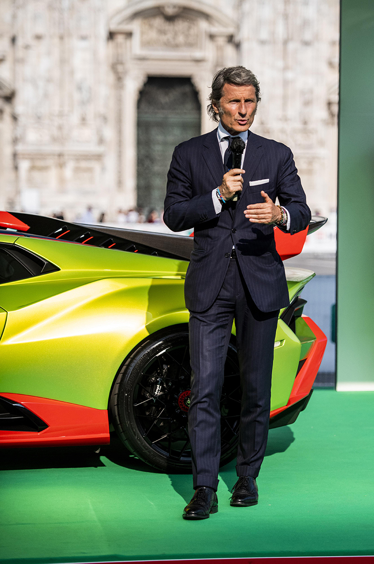 Stephan Winkelmann at Milan Monza Motor Show